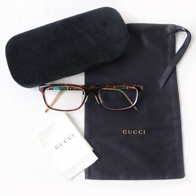 極美品△日本製 GUCCI グッチ GG0858OJ 003 べっ甲柄 フルリム