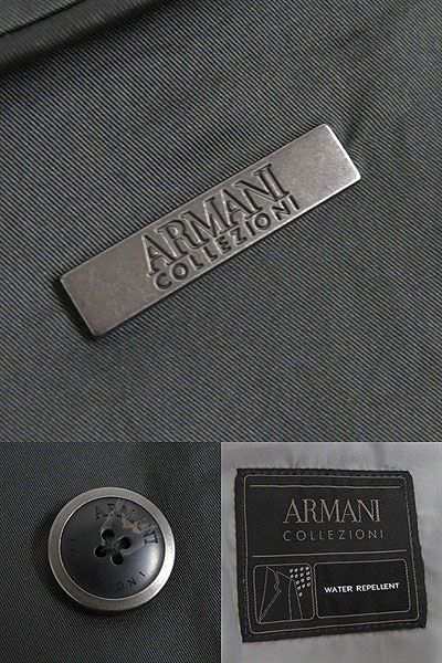 良品△正規品 ARMANI COLLEZIONI アルマーニコレッツォーニ ロゴボタン