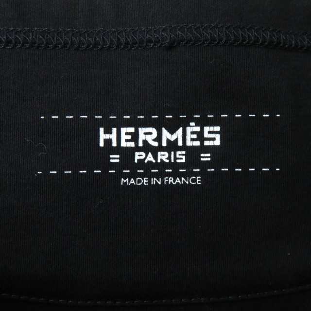 極美品△正規品 18SS HERMES エルメス レディース コットン100% 長袖 T