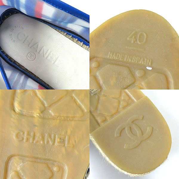 CHANEL エスパドリーユ　フラット　40