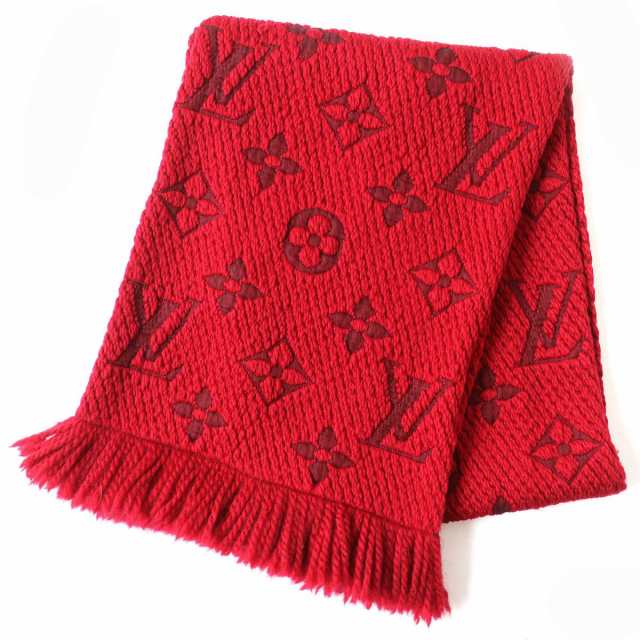 良品△正規品 LOUIS VUITTON ルイヴィトン 4123287 エシャルプ ロゴ ...