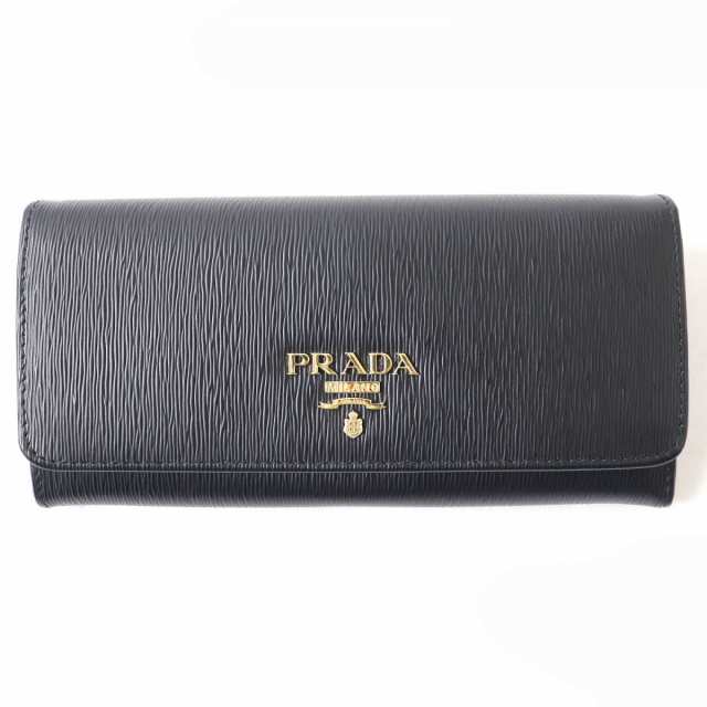 未使用品△PRADA プラダ 1MH132 VITELLO MOVE ロゴ金具付 サフィアーノ