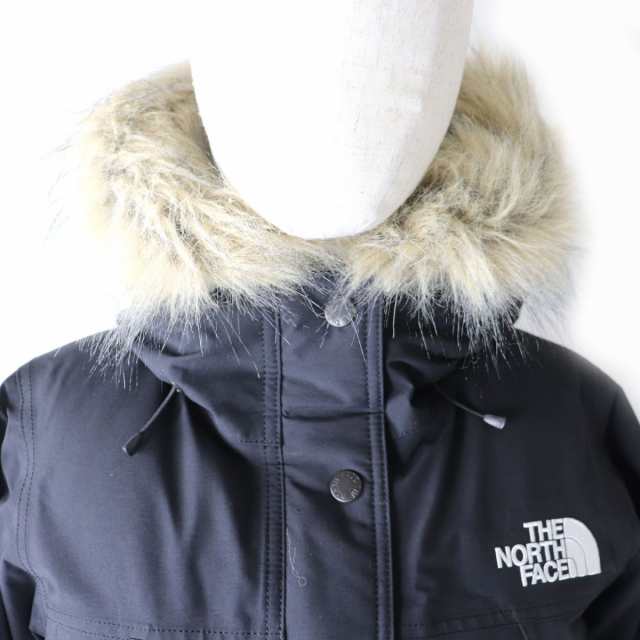 極美△正規品 ノースフェイス NDW92237 ゴアテックス Mountain Down Coat マウンテンダウンコート ファー・フード付  レディース ブラック｜au PAY マーケット