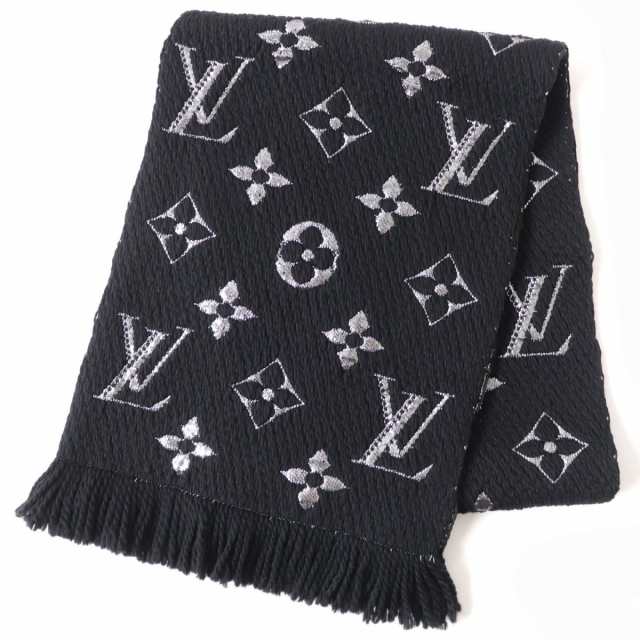 美品△正規品 LOUIS VUITTON ルイヴィトン M75833 エシャルプ ロゴ ...