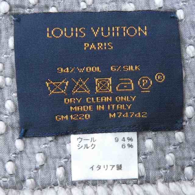 美品△正規品 2020年 LOUIS VUITTON ルイヴィトン M74742 エシャルプ