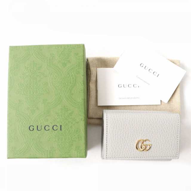 未使用品△イタリア製 GUCCI グッチ 735212 レディース ダブルG ...