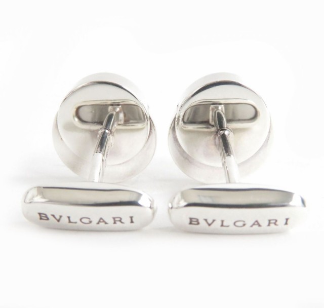 極美品△伊製 BVLGARI ブルガリブルガリ カフスボタン カフリンクス