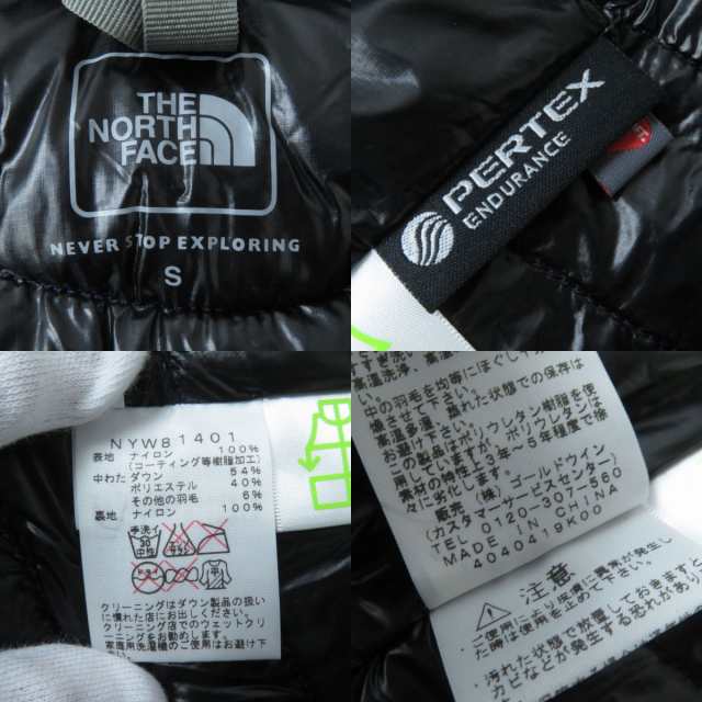 未使用品△正規品 THE NORTH FACE ザ・ノースフェイス NYW81401 サンダーフーディ ダウンジャケット レディース マーカーブルー S タグ付き