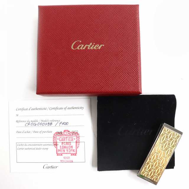 良品】カルティエ/Cartier マネークリップ 札はさみ-