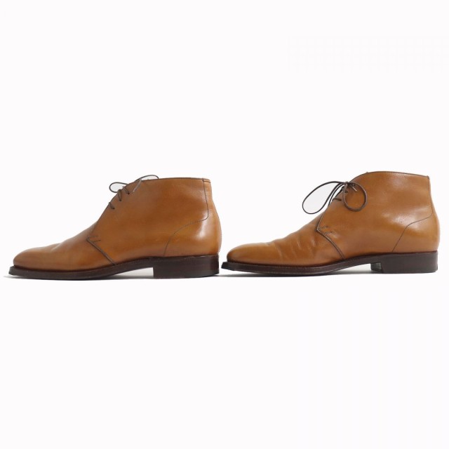 良品△Enzo Bonafe エンツォ ボナフェ Chukka boots 3アイレット