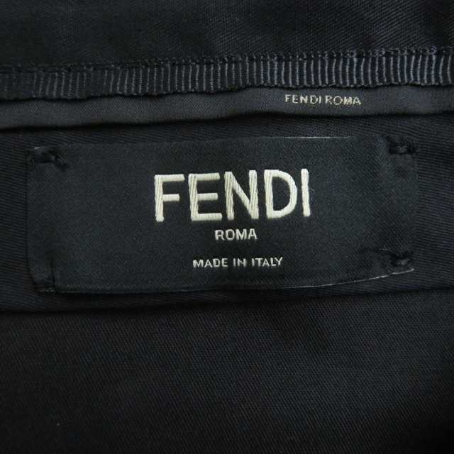 極美品△正規品 FENDI フェンディ 2020年 FB0521 FFロゴ／ズッカ柄