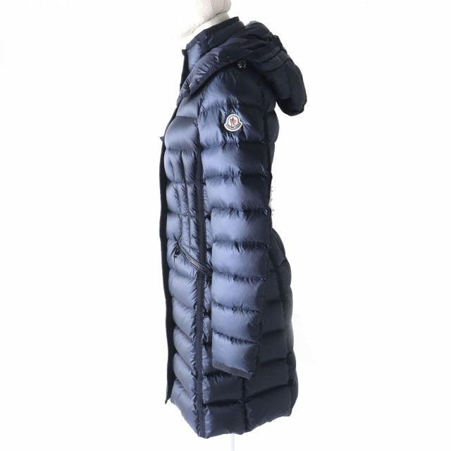 美品△MONCLER モンクレール HERMINE エルミンヌ フード・ロゴワッペン