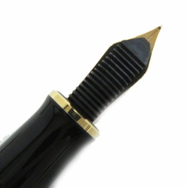 美品△Pelikan ペリカン M400 スーベレーン ペン先14K EFニブ 吸入式 万年筆 ブルーストライプ×ブラック×ゴールド ドイツ製  オススメ◎｜au PAY マーケット