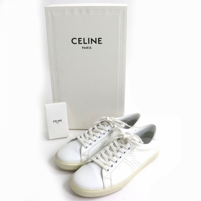 極美品△CELINE セリーヌ TROIL TRIOMPHE トリオンフ レースアップ ...