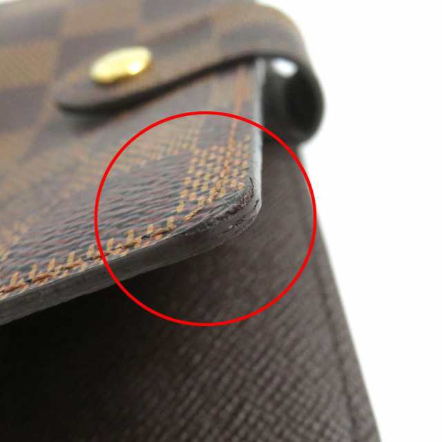 美品△LOUIS VUITTON ルイヴィトン R20700 アジェンダPM ダミエ ...