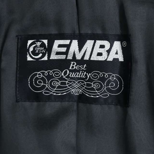EMBA Best Quality ミンクファー ハーフコート ダークブラウン