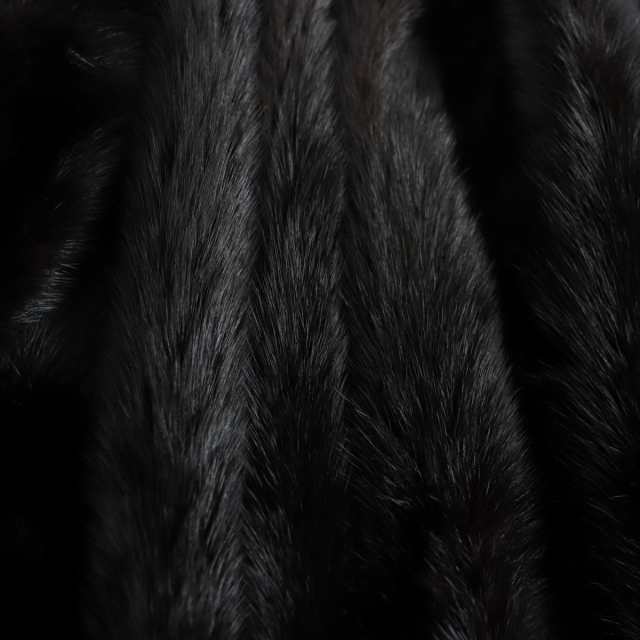 毛並み美品☆LUPIAN FUR ルピアンファー MINK ミンク 逆毛 本毛皮 