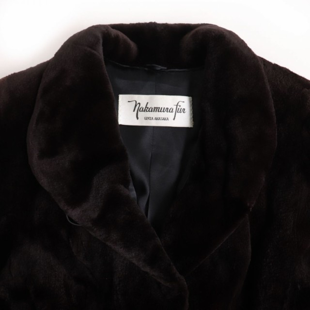 良品☆Nakamura Fur ナカムラファー SAGA MINK サガミンク シェアード ...