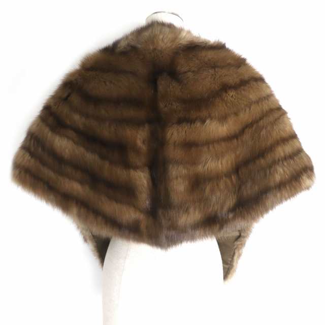 極美品▽Guy Laroche ギラロッシュ SABLE ロシアンセーブル 房付き 本毛皮ショール/ストール ブラウン 毛質艶やか・柔らか◎の通販はau  PAY マーケット - 衣類＆ブランドリサイクルGREEN | au PAY マーケット－通販サイト