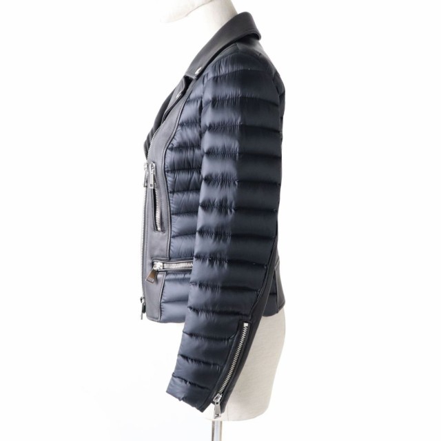 美品◇上質◎ MONCLER モンクレール 16-17AW SOUCI ラムレザー