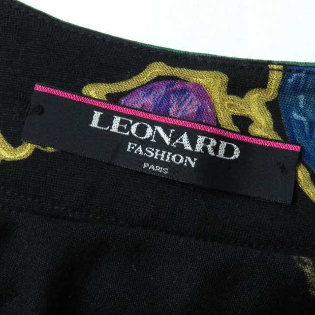 おてごろ価格 良品◇デザイン性◎ LEONARD レオナール フラワー