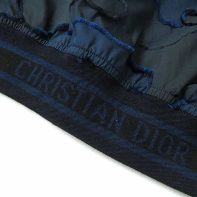 極美品◇正規品 Christian Dior クリスチャンディオール 20AW 017C14A2960 カモフラージュ柄 ZIP UP  ボンバージャケット ネイビー 38 伊｜au PAY マーケット