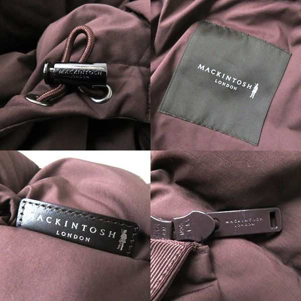 極美品☆正規品 MACKINTOSH マッキントッシュ G5F12-816 フード付 ZIP