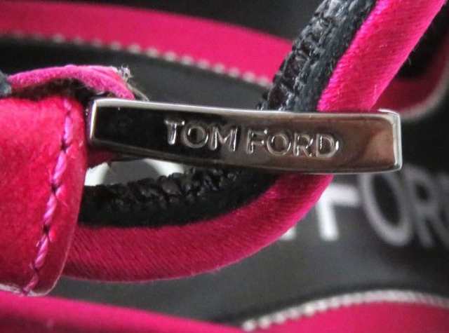 未使用品☆TOM FORD トムフォード オープントゥ アンクルストラップ ...