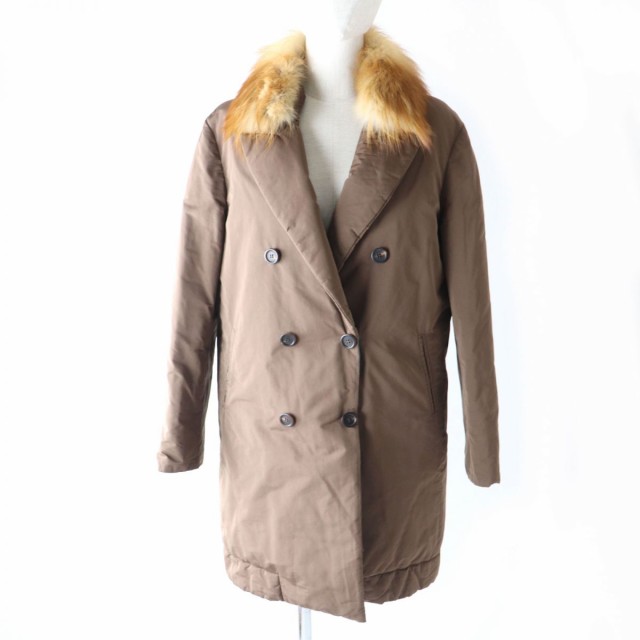 本日のクーポン】 美品 BRUNELLO CUCINELLI ブルネロクチネリ 襟FOX