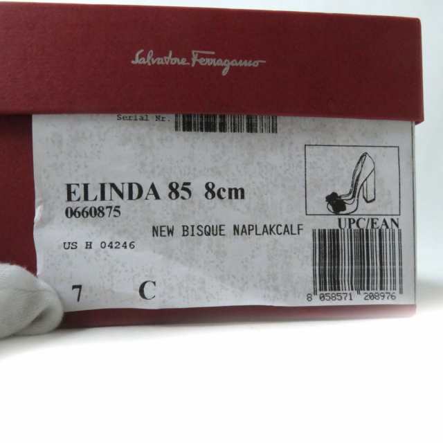 極美品☆Salvatore Ferragamo サルヴァトーレ フェラガモ ELINDA