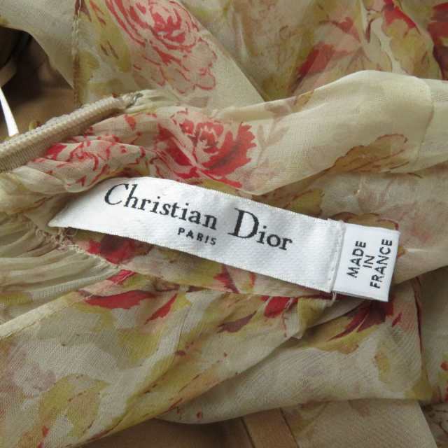 極美品 Dior クリスチャンディオール ワンピース