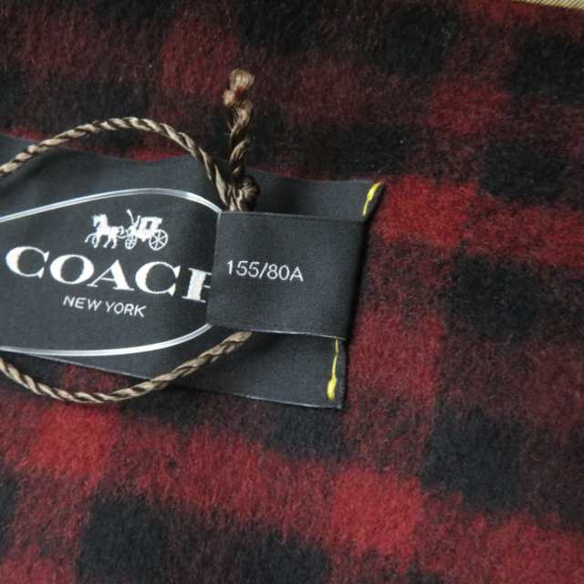 未使用品☆正規品 定価176000円 COACH コーチ F76255 襟ムートン