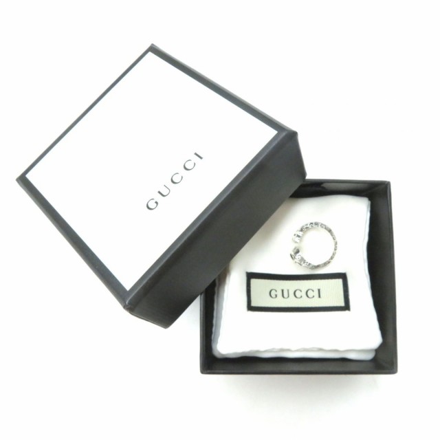 極美品☆GUCCI グッチ 627760 Ag925 ダブルG アラベスク キーモチーフ