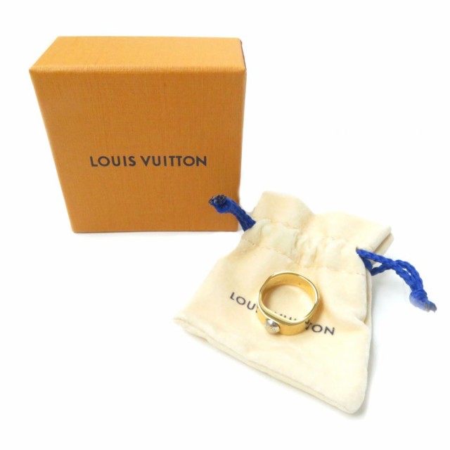 良品☆LOUIS VUITTON ルイヴィトン 21年 M00210 リング・ナノグラム