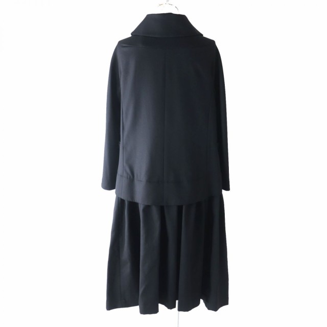 美品☆正規品 BLACK COMME des GARCONS ブラックコムデギャルソン 1T-J021 フリルデザイン ロング丈 ドッキングジャケット  黒 S 日本製の通販はau PAY マーケット - 衣類＆ブランドリサイクルGREEN | au PAY マーケット－通販サイト