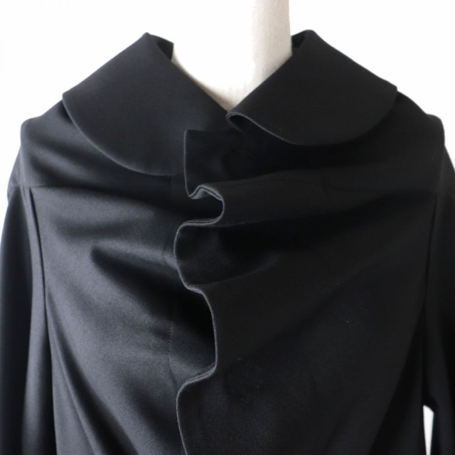 美品☆正規品 BLACK COMME des GARCONS ブラックコムデギャルソン 1T-J021 フリルデザイン ロング丈 ドッキングジャケット  黒 S 日本製の通販はau PAY マーケット - 衣類＆ブランドリサイクルGREEN | au PAY マーケット－通販サイト