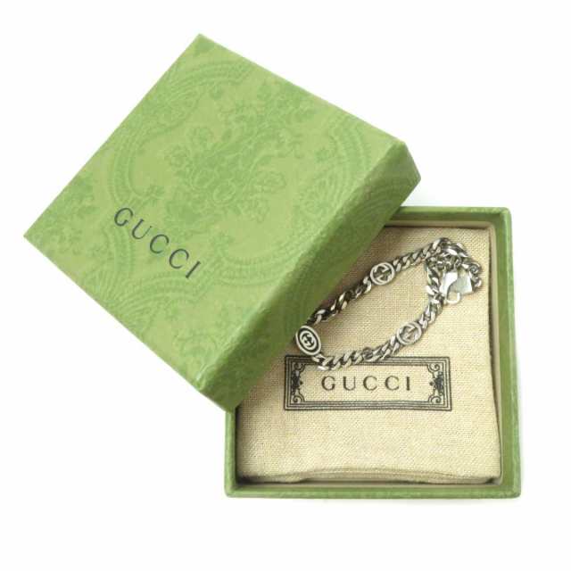 極美品☆定価51700円 GUCCI グッチ 678660 インターロッキングG