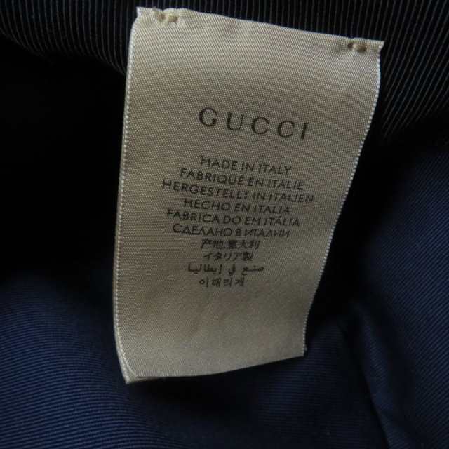 極美品☆正規品 GUCCI グッチ 656573 レザー使い ダブルG金具付き GG