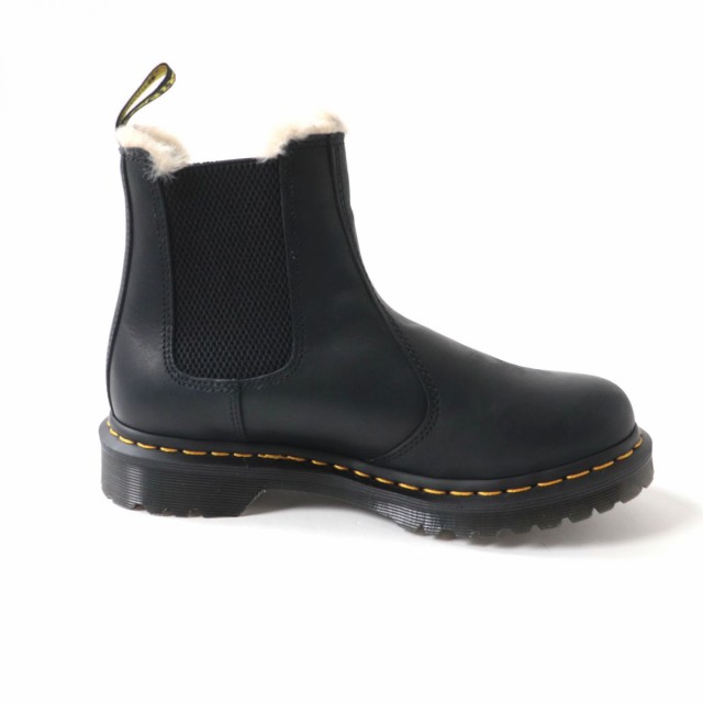 未使用★Dr.Martens ドクターマーチン 2976 Leonore Sherpa レオノーレ シェルパ レザー チェルシーブーツ レディース  ブラック UK5 箱付｜au PAY マーケット