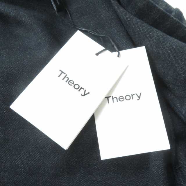 未使用品☆theory セオリー L0825111 チェック Vネック スリット