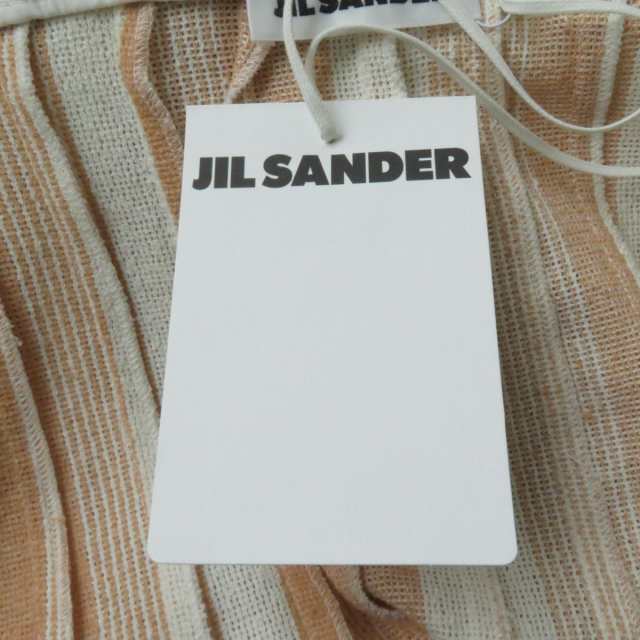 未使用品☆正規品 JIL SANDER ジルサンダー ストライプ プリーツ