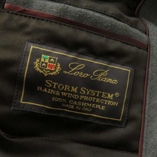 美品☆正規 Loro Piana ロロピアーナ Storm System ファー・フード付 ...