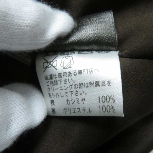 美品★正規 Loro Piana ロロピアーナ Storm System ファー・フード付 カシミヤ100% ダウンコート グレージュ 44 伊製  ハンガーガーメント｜au PAY マーケット