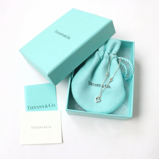 美品☆TIFFANY＆Co. ティファニー 20年購入 Ag925 オープンハート