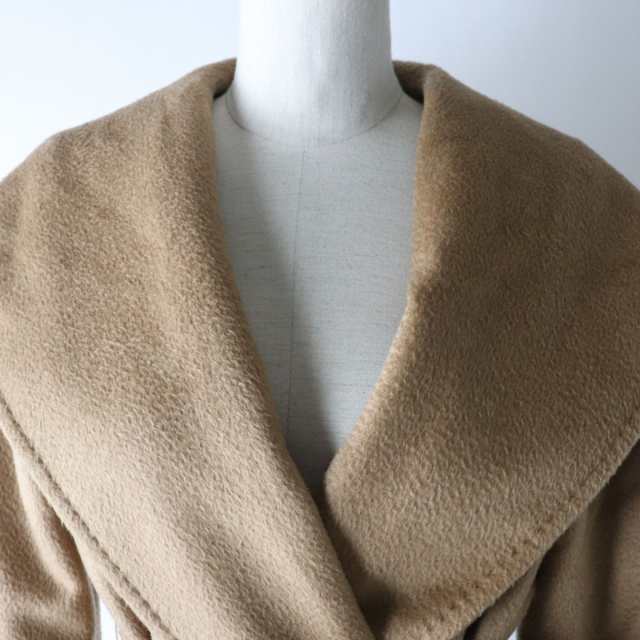 極美品☆正規品 白タグ MaxMara マックスマーラ RIALTO リアルト キャメル100％ フーデッド ラップコート ベルト付 キャメル 36  イタリア製の通販はau PAY マーケット - 衣類＆ブランドリサイクルGREEN | au PAY マーケット－通販サイト