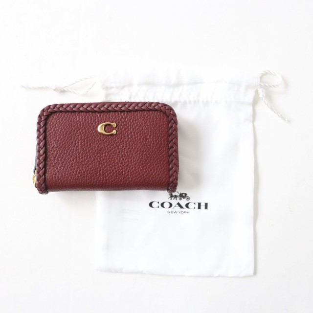 未使用品☆COACH コーチ CJ876 スモール ジップ アラウンド カード