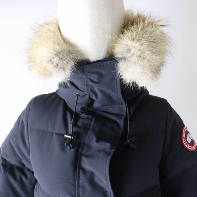 良品★正規品 カナダグース 2604JL PORTLAND PARKA ポートランドパーカー ファー・フード付き ダウンジャケット ネイビー S/P  カナダ製｜au PAY マーケット