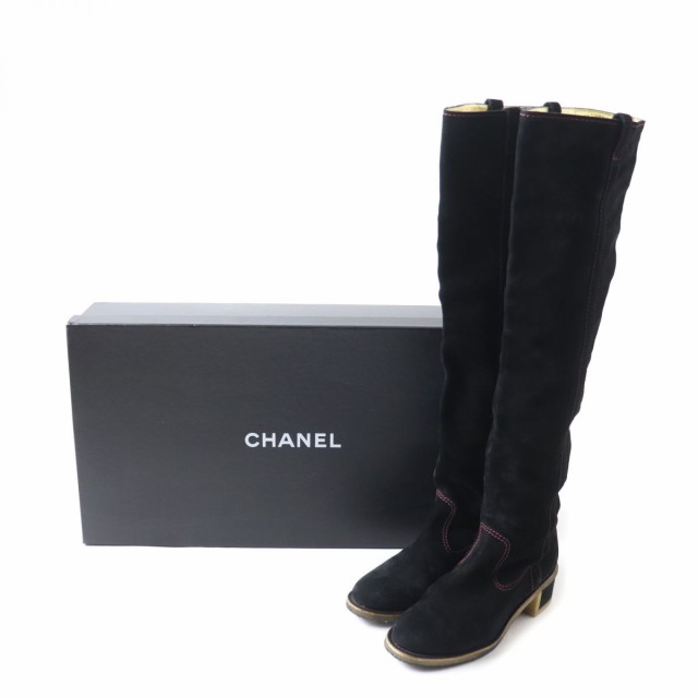 美品❢CHANEL　シャネル　ブーツ　36 1/212➁36