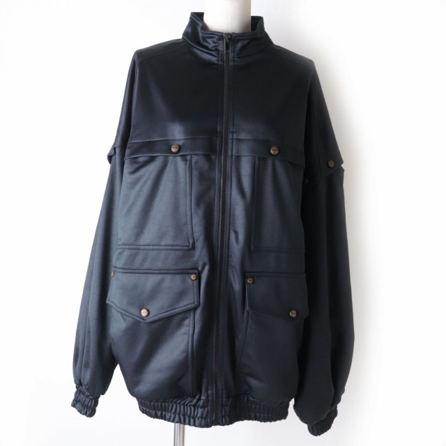 美品☆正規品 GUCCI グッチ 561959 バンドカラー 2WAY ロゴZIP