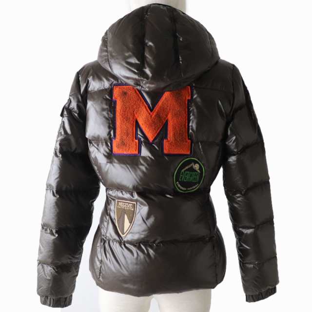 良品☆正規品 MONCLER モンクレール K2スペシャル ZIP UP ビッグワッペン・フード付き ダウンジャケット ダークブラウン 0  ブルガリア製｜au PAY マーケット